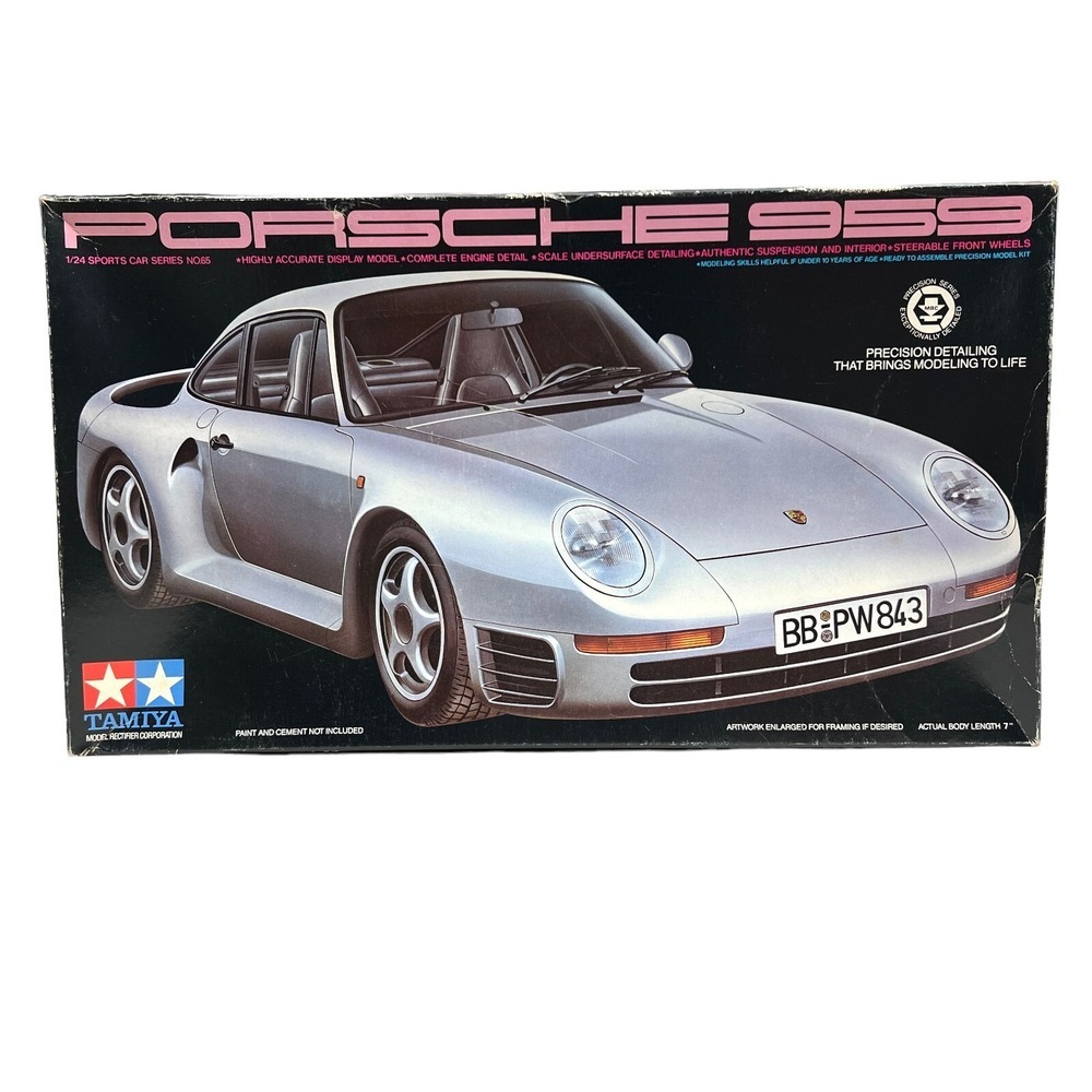 Tamiya PORSCHE 959 1/24 Scale Model Car Kit 2465A New in Box